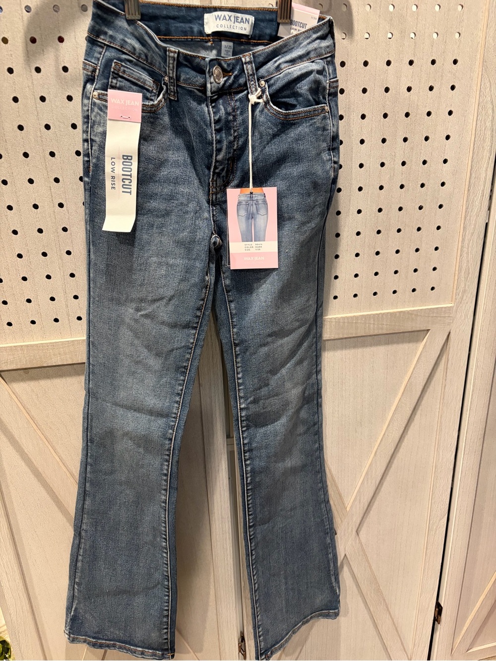 Wax Jean Medium Blue Bootcut Jeans